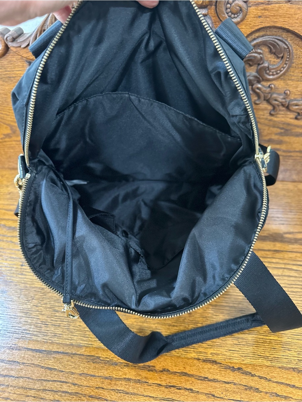 Kipling Black Camryn Laptop Personal Item Bag - Picture 11 of 14